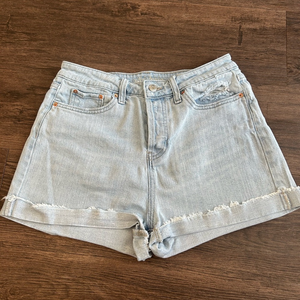 Wild Fable Light Wash Jean Shorts